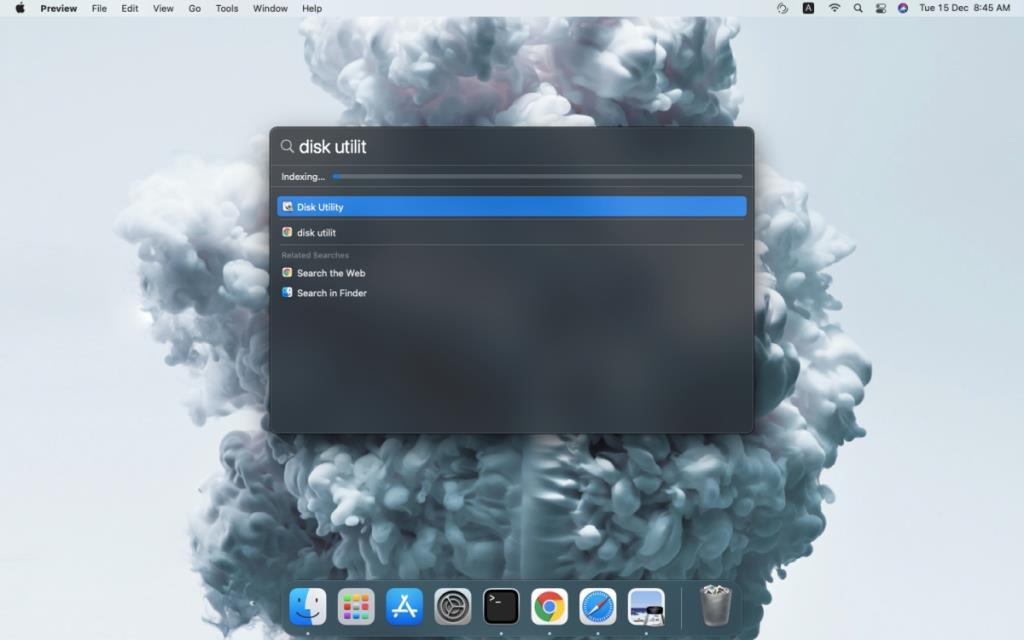 Cara mengganti nama disk di macOS