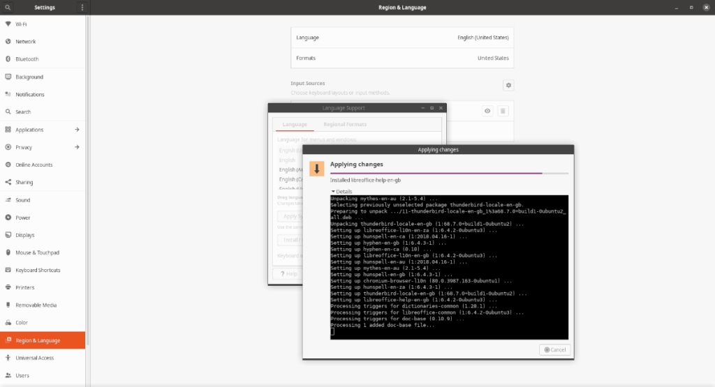 Cómo cambiar el idioma en Ubuntu