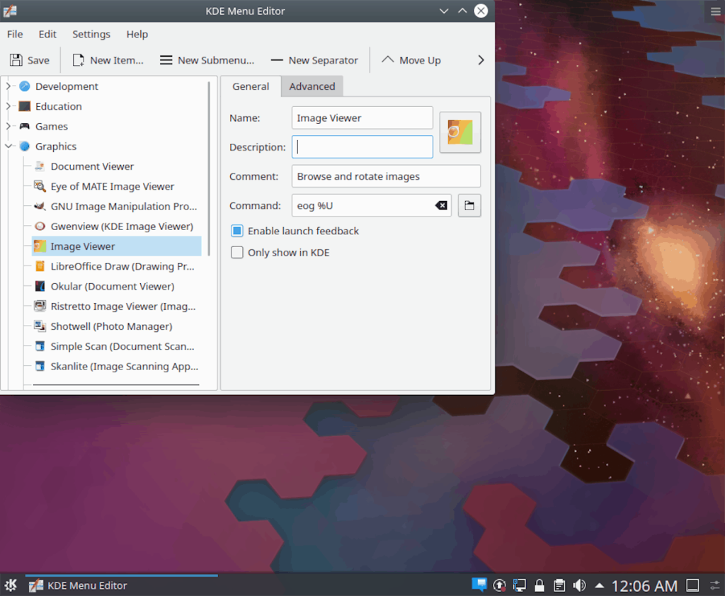 Cara mengedit pintasan program di KDE Plasma 5