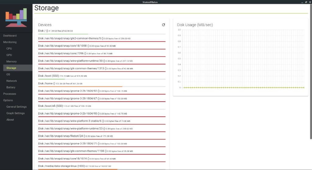 วิธีรับข้อมูลระบบ Linux โดยละเอียดด้วย StatusPilatus