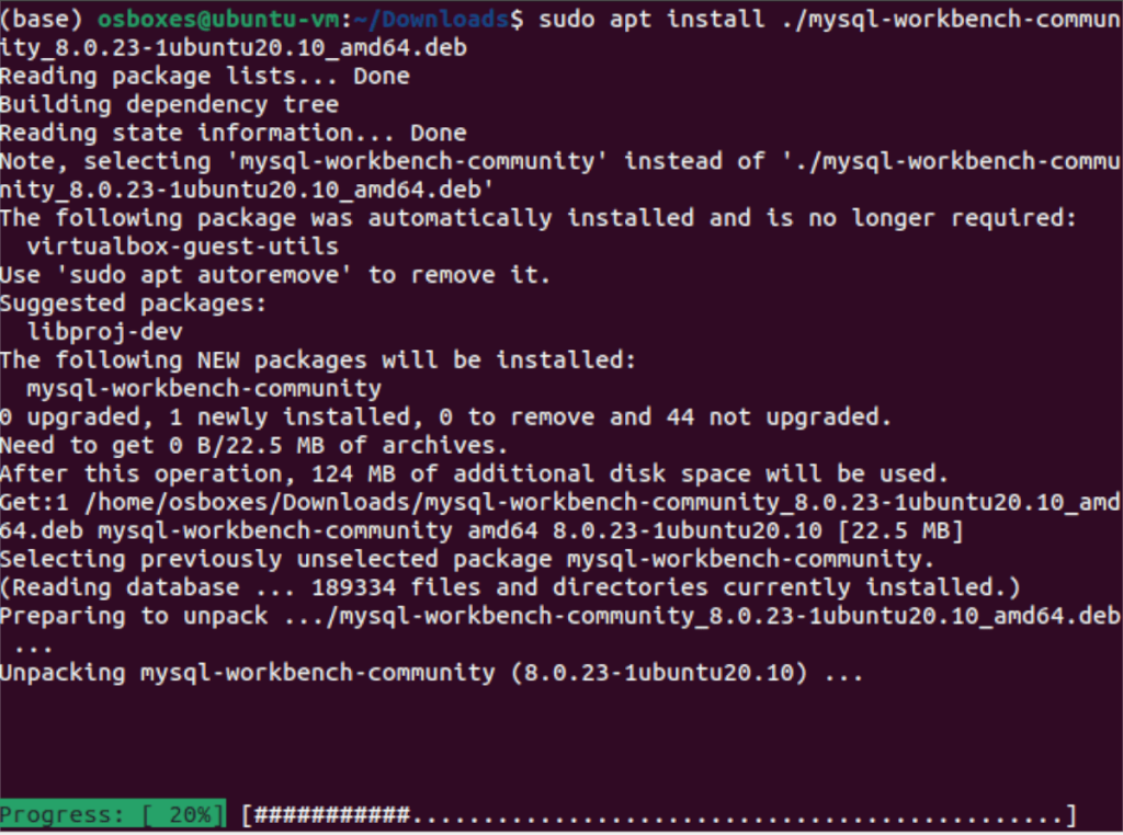 Cách cài đặt MySQL Workbench trên Ubuntu