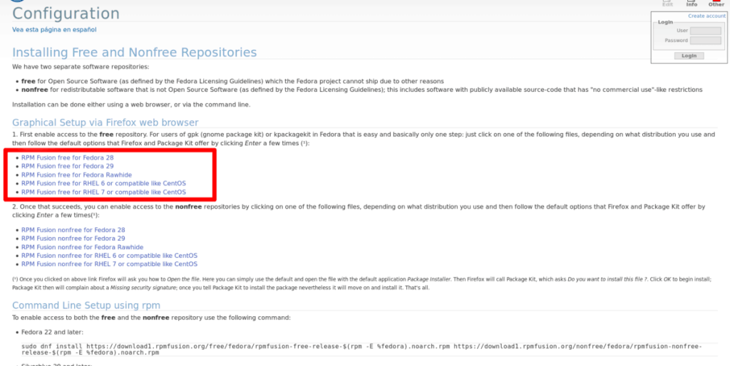 Cómo configurar RPMFusion en Fedora Linux