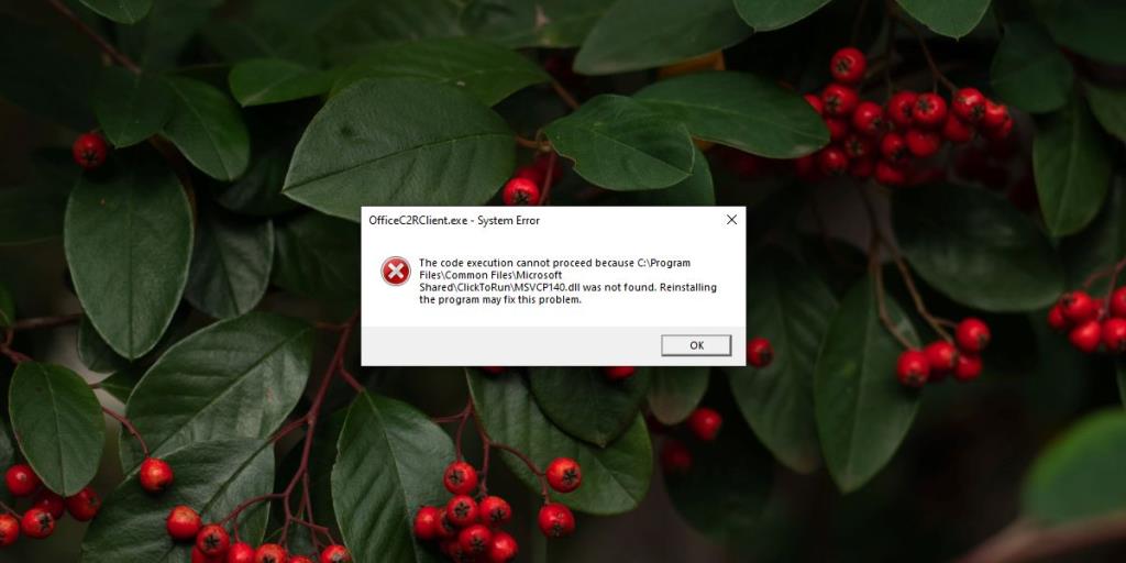 Windows 10da kod yürütme devam edemiyor MSVCP140.dll bulunamadı sorunu nasıl düzeltilir?