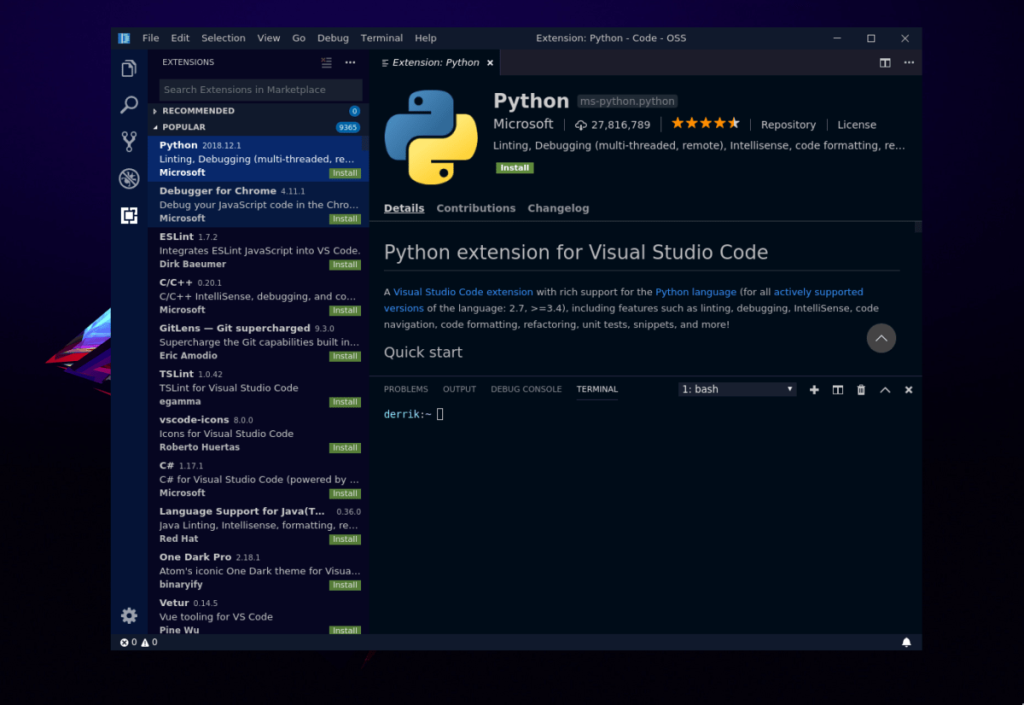 Как установить Microsoft Visual Studio Code в Linux