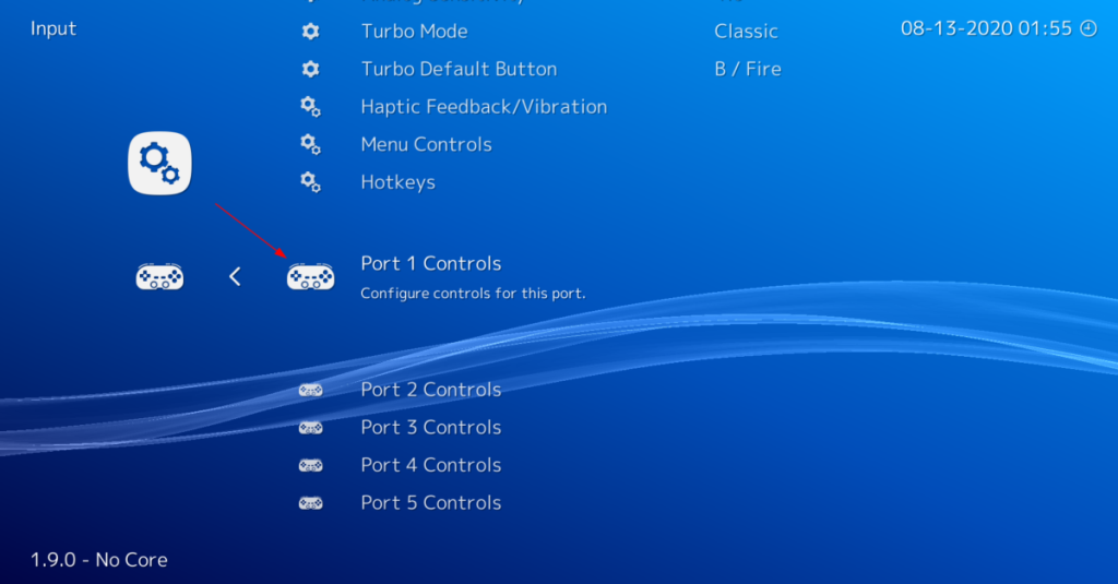 วิธีผูกปุ่มควบคุมใน Retroarch บน Linux