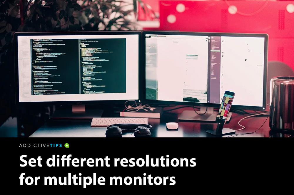 Como definir resoluções diferentes para monitores múltiplos no Windows 10