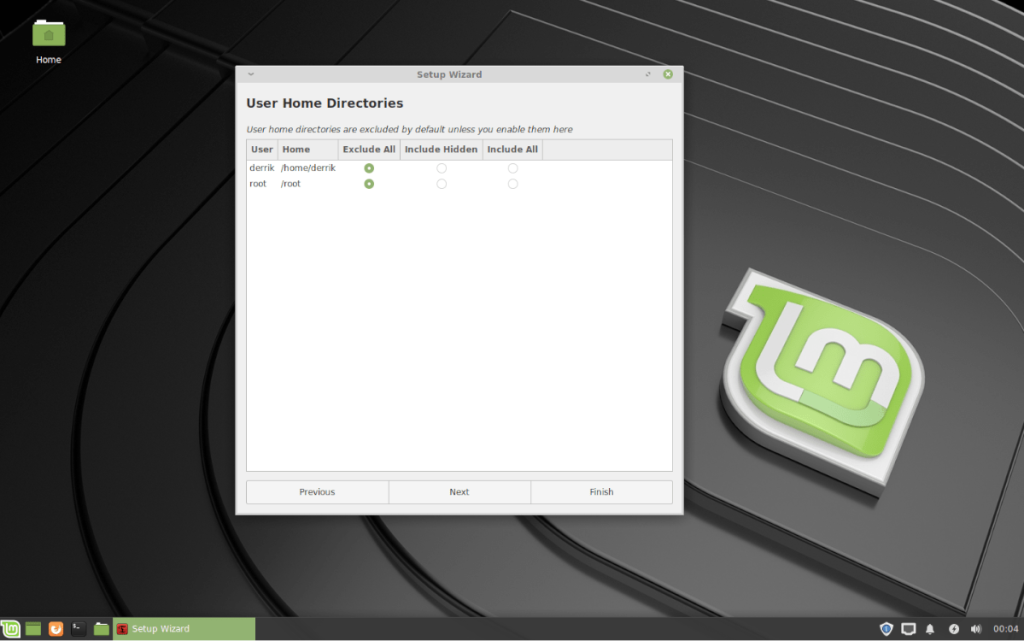 Cómo configurar una instantánea de respaldo en Linux Mint