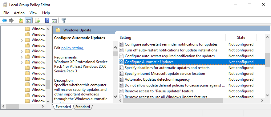 Você está enfrentando o erro 0x80080005 do Windows Update? (FIXO)