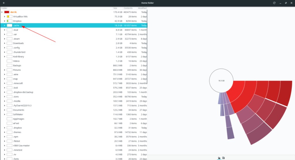 Cara menghapus file cache program di Linux