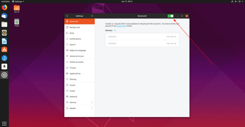 Cara menonaktifkan Bluetooth di Ubuntu