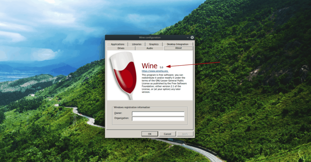 Cara meningkatkan ke Wine 5.0 di Linux