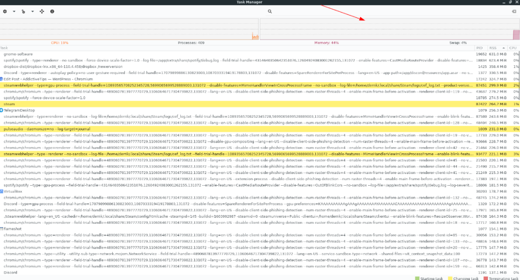 Cara mengosongkan RAM di Linux