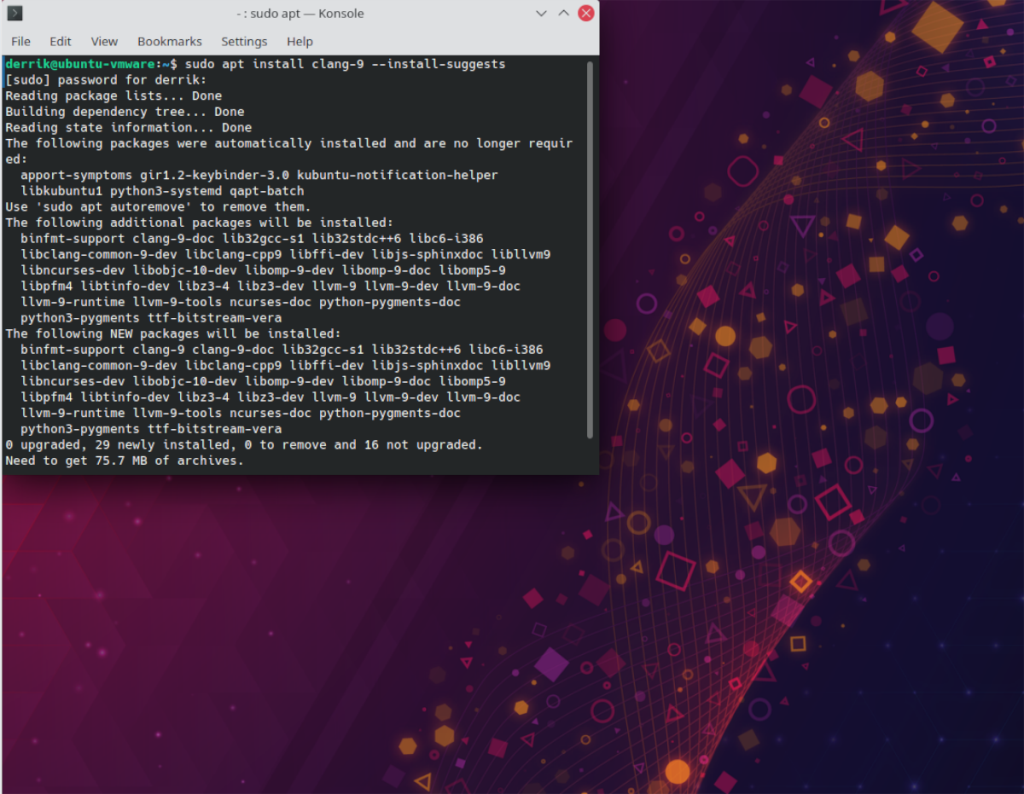 วิธีการติดตั้ง Clang บน Ubuntu