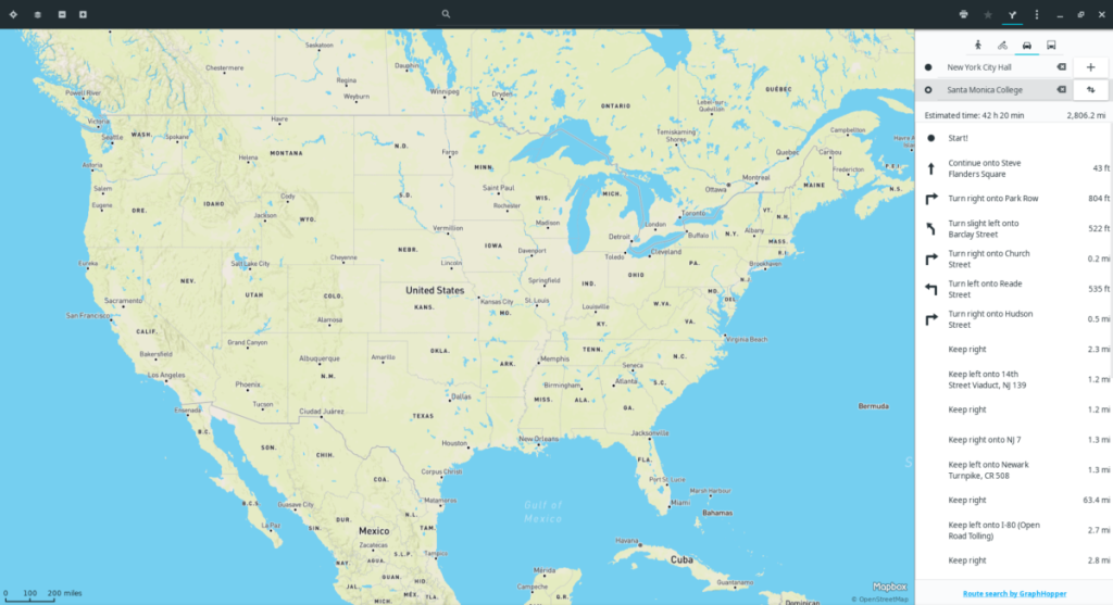 Cách tải xuống Gnome Maps dưới dạng PDF trên Linux