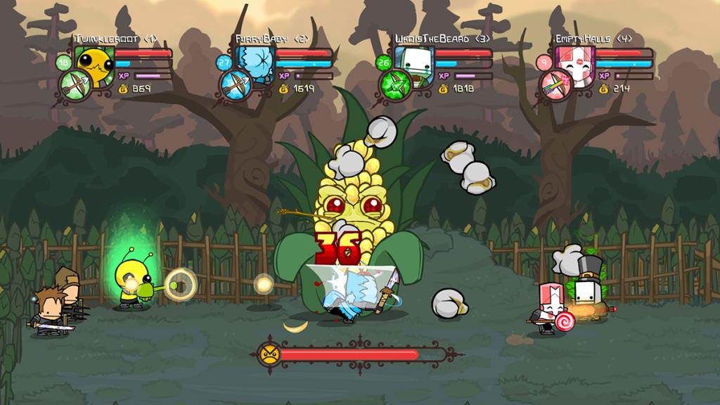 Cara memainkan Castle Crashers di Linux