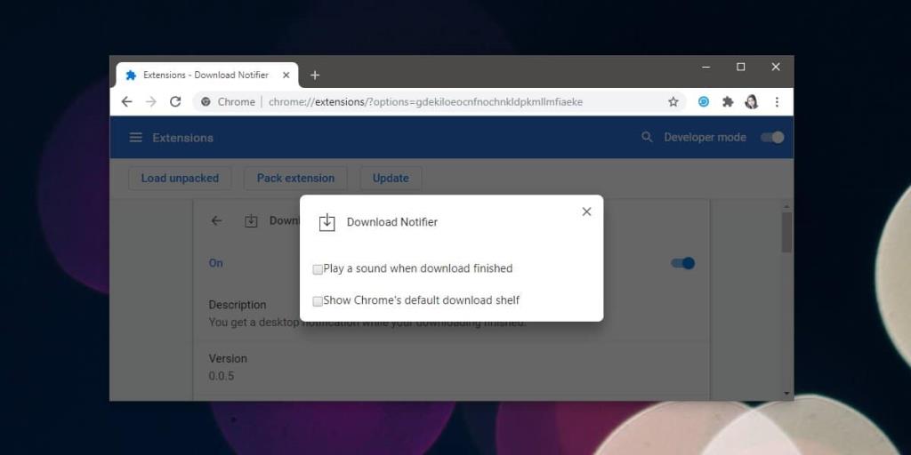 Cara mendapatkan pemberitahuan unduhan lengkap di Chrome