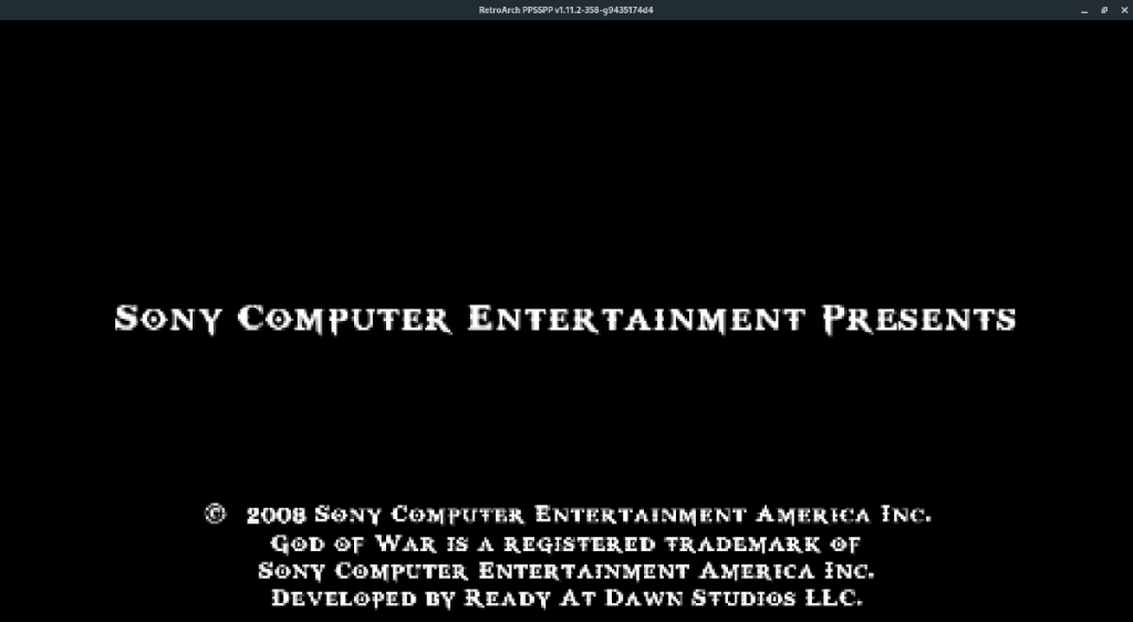 Cara memainkan game Sony PSP di Retro Arch di Linux