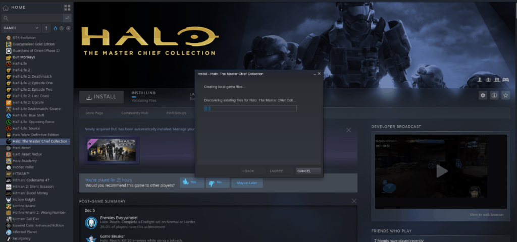 Как играть в Halo: The Master Chief Collection в Linux