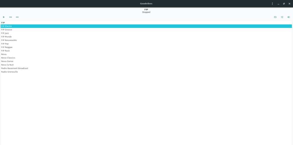 Como usar e instalar o aplicativo de rádio pela Internet Goodvibes no Linux