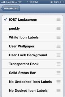 Holen Sie sich den flachen iOS 7-Look auf dem iOS 6-Sperrbildschirm mit diesem Thema