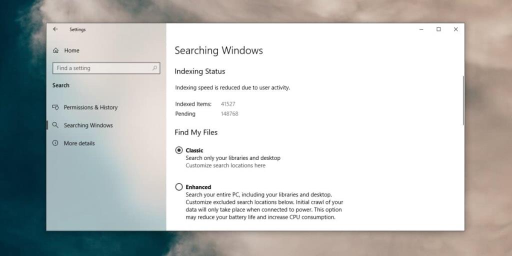 Cách tìm kiếm các ổ đĩa khác từ Windows Search trên Windows 10