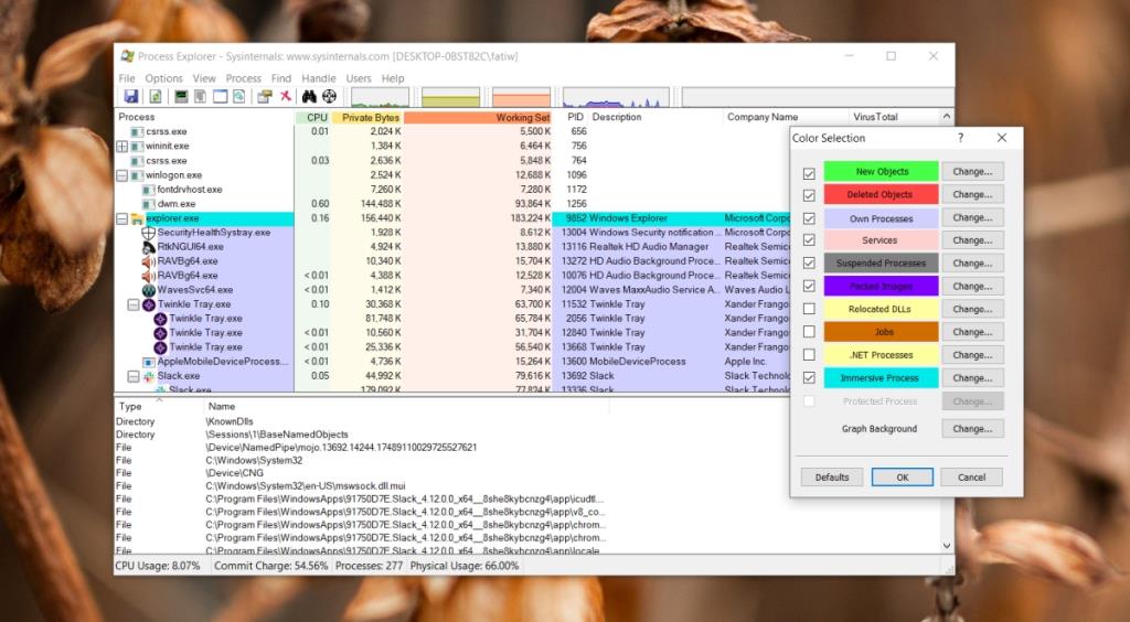 Process Explorer di Windows 10: Pengelola Tugas tingkat lanjut (DIJELASKAN)