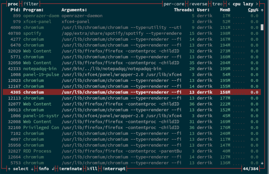 Cómo administrar los recursos del sistema Linux con estilo con Bpytop