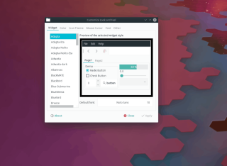 Cara menginstal tema Adapta-KDE di Linux