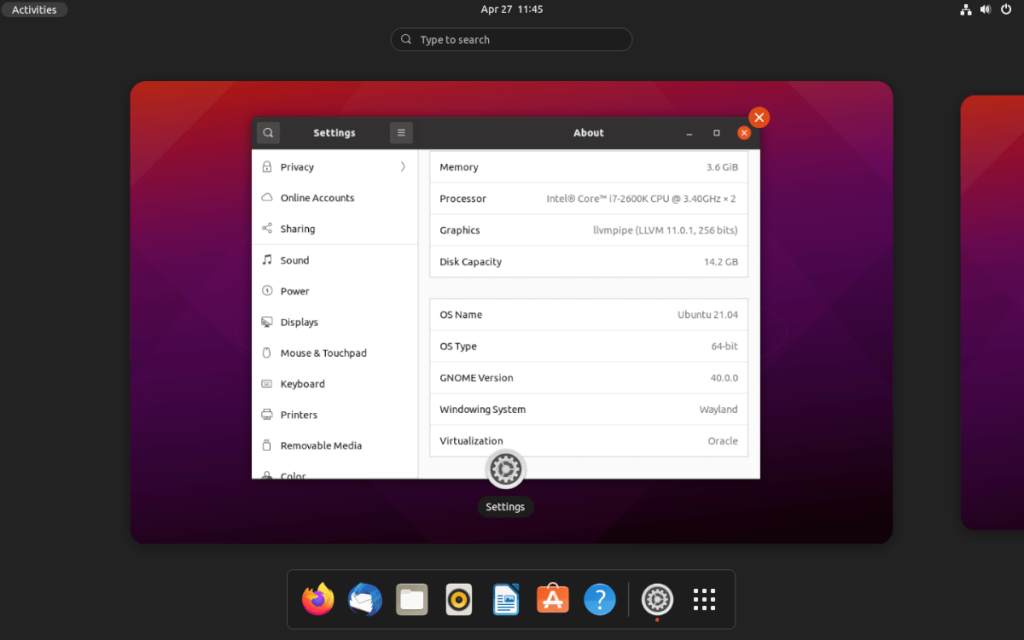 Ubuntu21.04にGnome40をインストールする方法