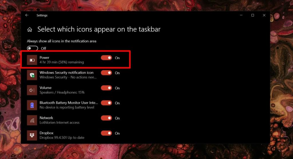 Ícone de bateria ausente no Windows 10, veja como consertar