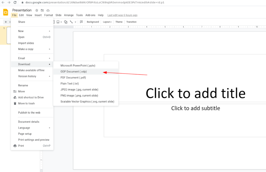 Cómo abrir archivos de Microsoft Powerpoint en Libre Office