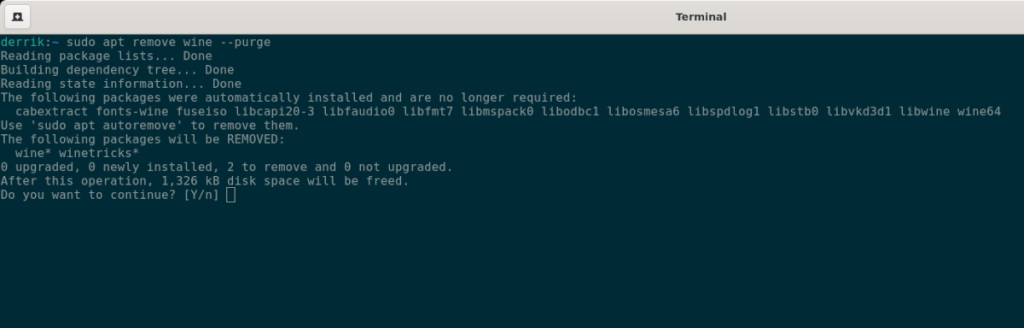 Cómo purgar Wine de Linux