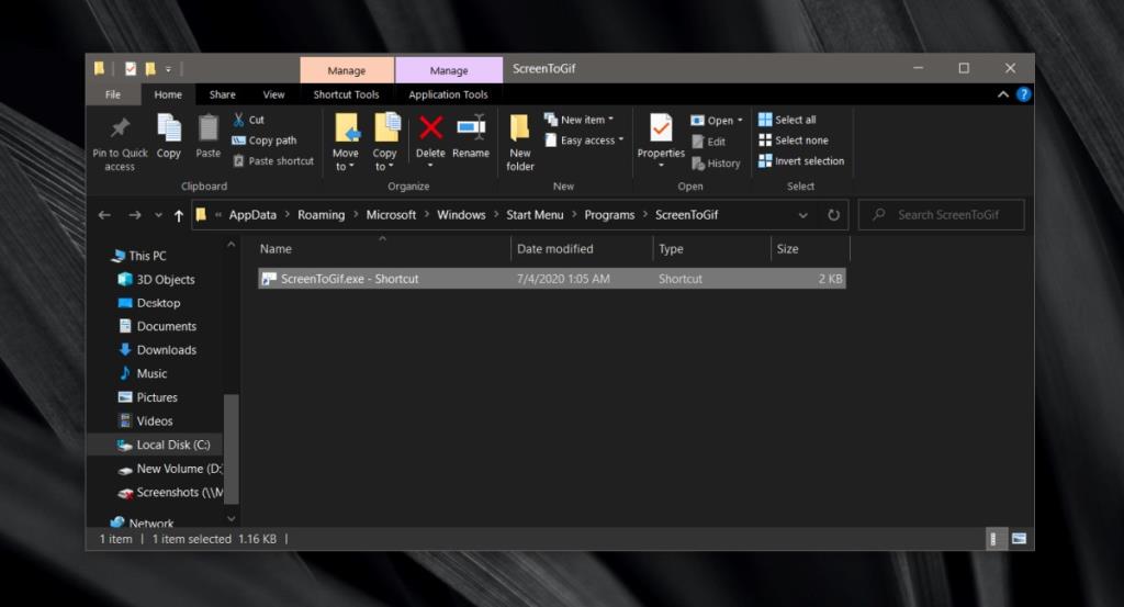 Cara menyematkan aplikasi portabel ke Start Menu di Windows 10