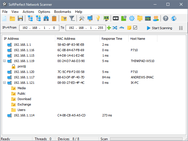 8 máy quét IP tốt nhất cho Windows năm 2021