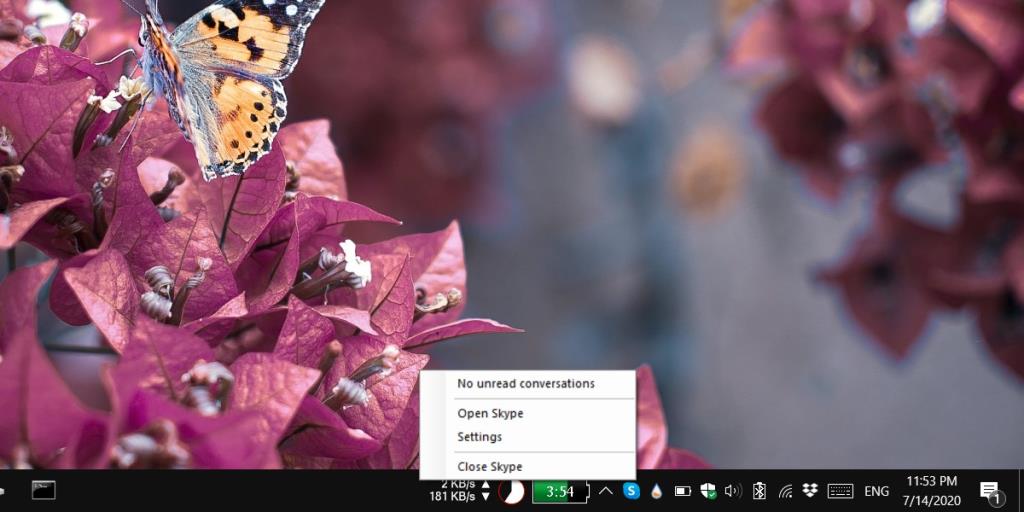 Cara menonaktifkan Skype saat startup di Windows 10