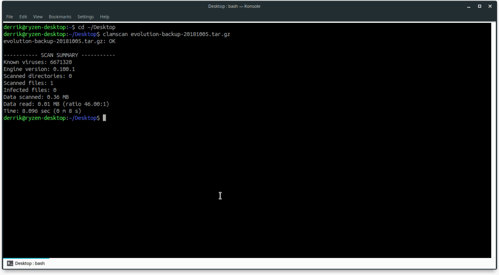 วิธีค้นหาไวรัสผ่าน Command-line บน Linux