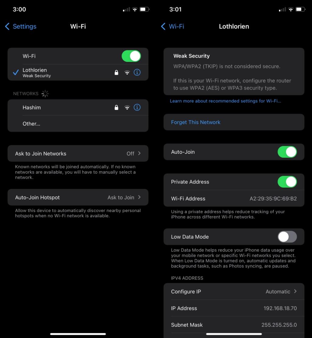 Como corrigir problemas de Wi-Fi com iOS 15