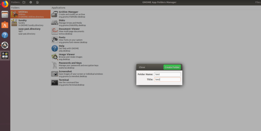 Cara Membuat Folder Aplikasi Di Gnome Shell