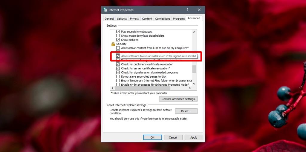 Assinatura inválida detectada: FIX para iTunes tem uma assinatura inválida no Windows 10