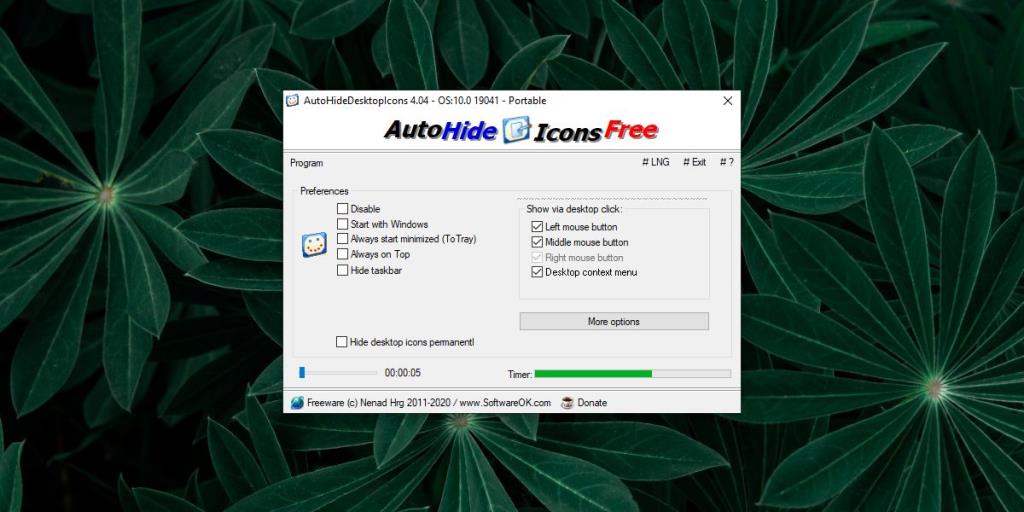 Cara menyembunyikan ikon desktop secara otomatis di Windows 10