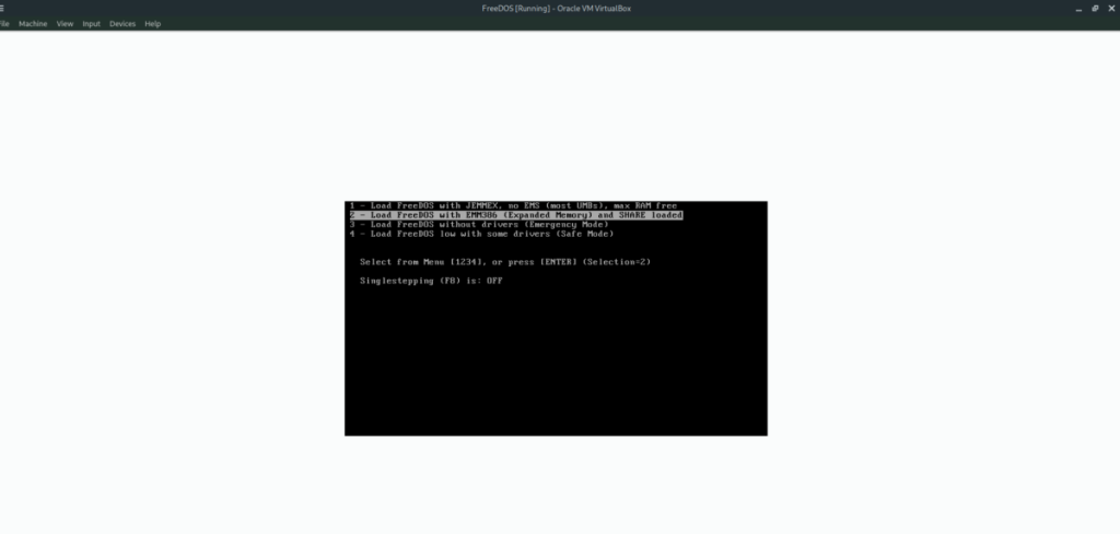 Cómo ejecutar MS Dos en Linux en una máquina virtual