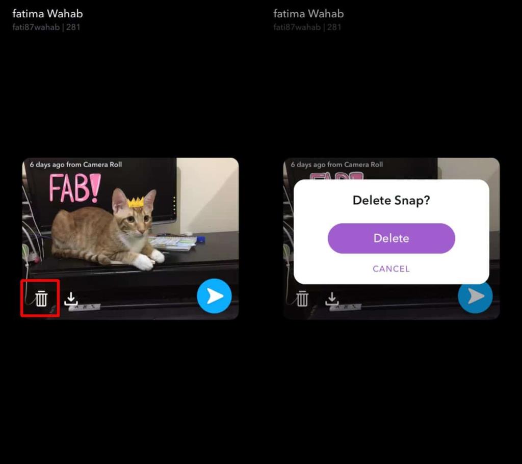 Cách xóa Snap khỏi câu chuyện Snapchat của bạn