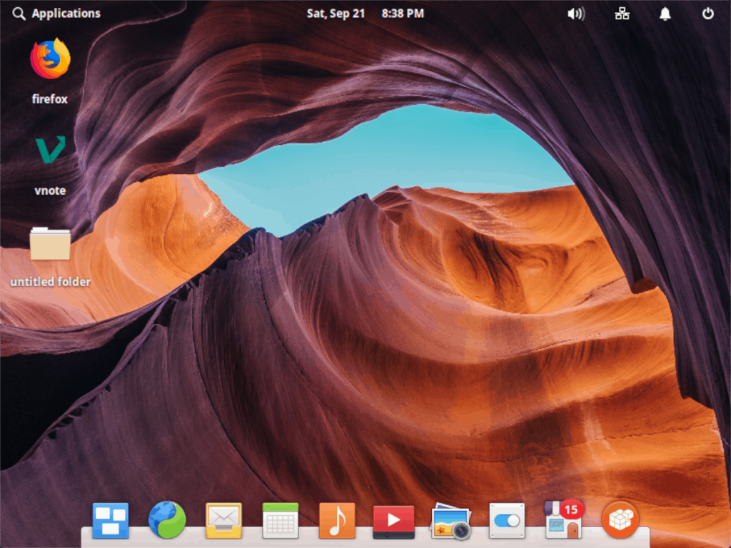 Como reativar os ícones da área de trabalho no Elementary OS