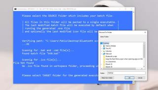 Cómo convertir un script BAT a un EXE en Windows 10