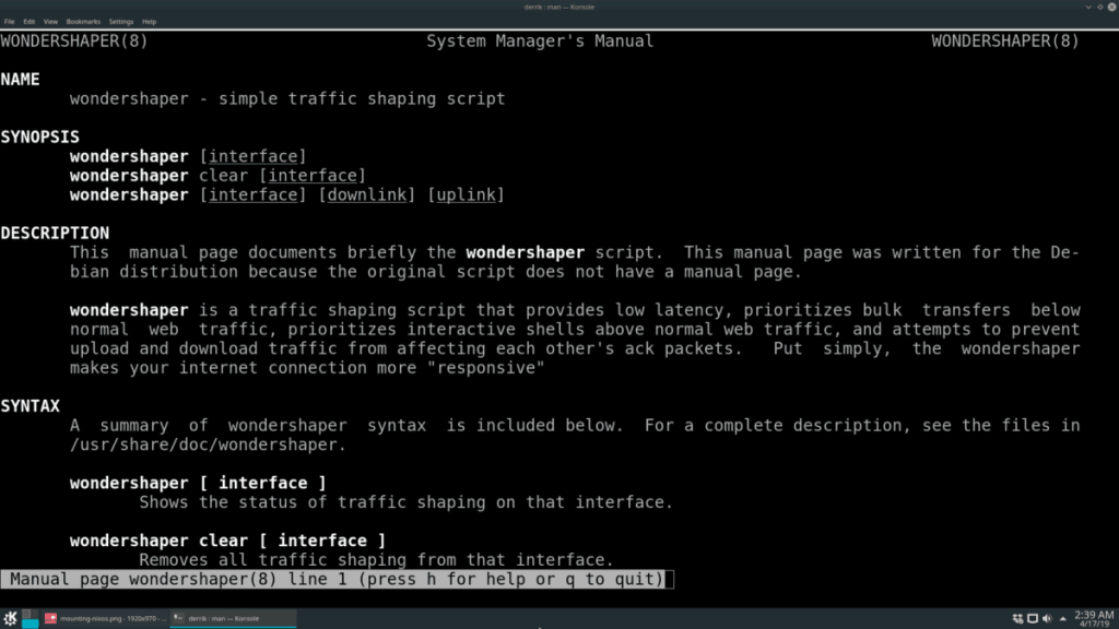 Cómo administrar el ancho de banda en Linux con Wondershaper