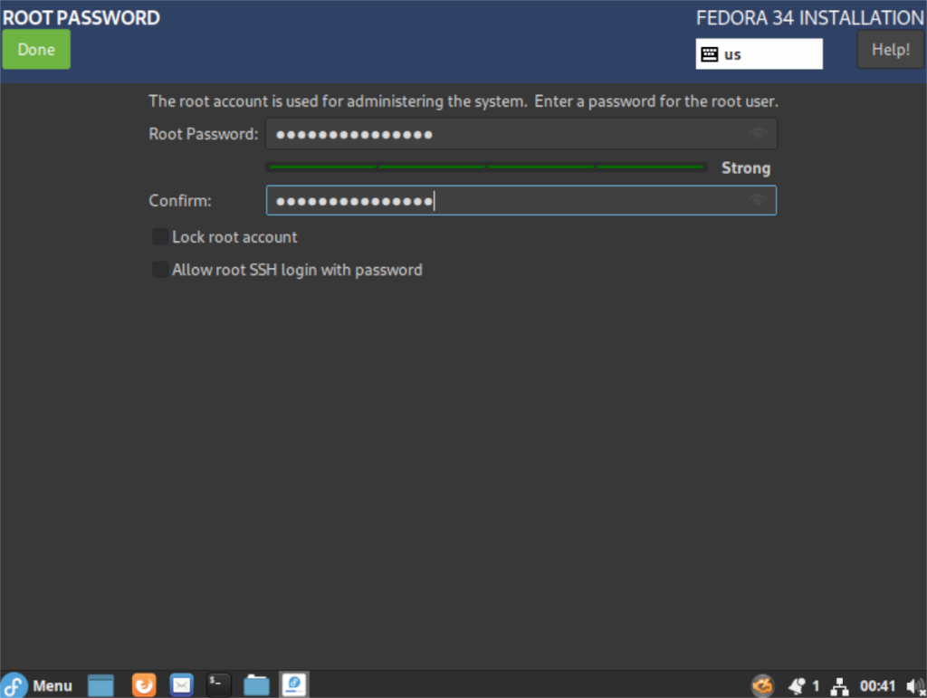 วิธีการติดตั้ง Fedora Cinnamon