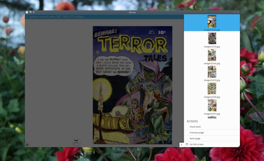 So lesen Sie Comics unter Linux mit Peruse