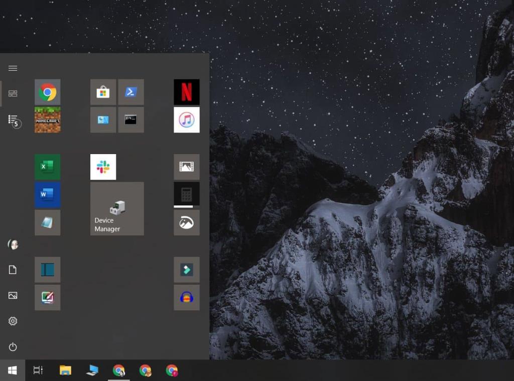 Come aggiungere Gestione dispositivi al menu Start su Windows 10