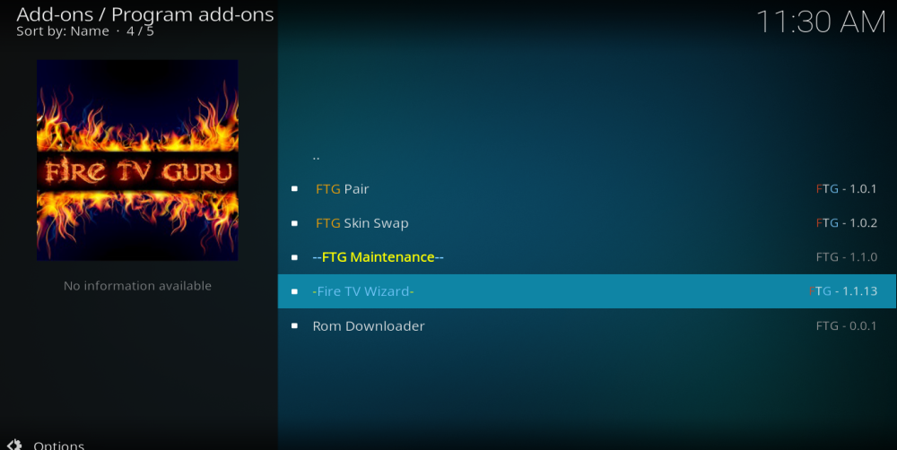 Fire TV Guru สร้างบน Kodi: วิธีการติดตั้งและคำแนะนำในการใช้งาน
