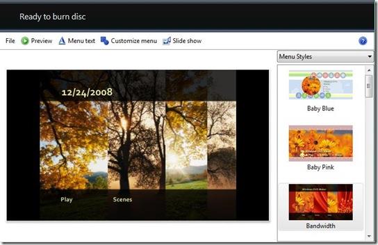 Cree una presentación de fotos en DVD gratuita con música en Windows 7/Vista